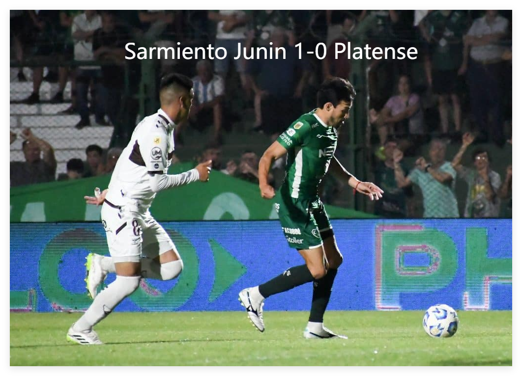 Sarmiento Junin 1-0 Platense